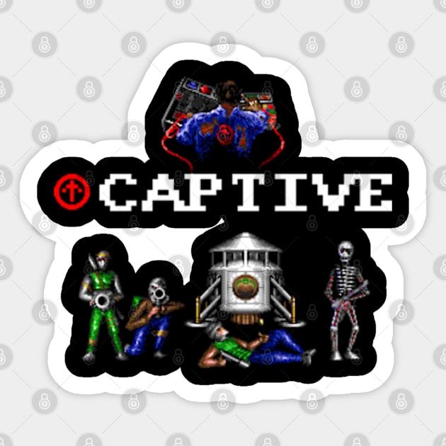 Captive Sticker by iloveamiga